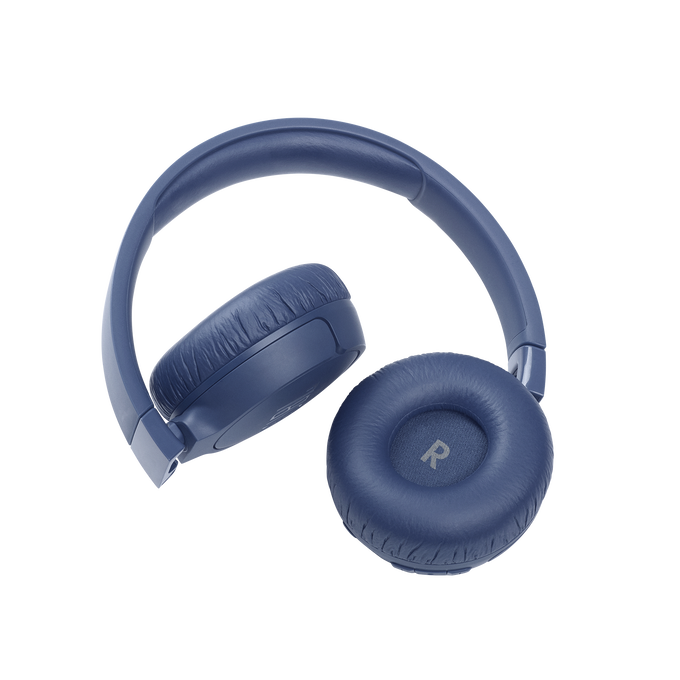 JBL Tune 660NC - Blue - Wireless, on-ear, active noise-cancelling headphones. - Detailshot 5 image number null